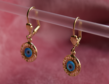 Load image into Gallery viewer, Evil Eye - Dangle Earring
